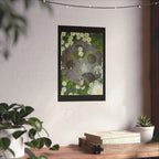 Floral Abstract Matte Poster — Botanical Abstract Art Print (Vertical)