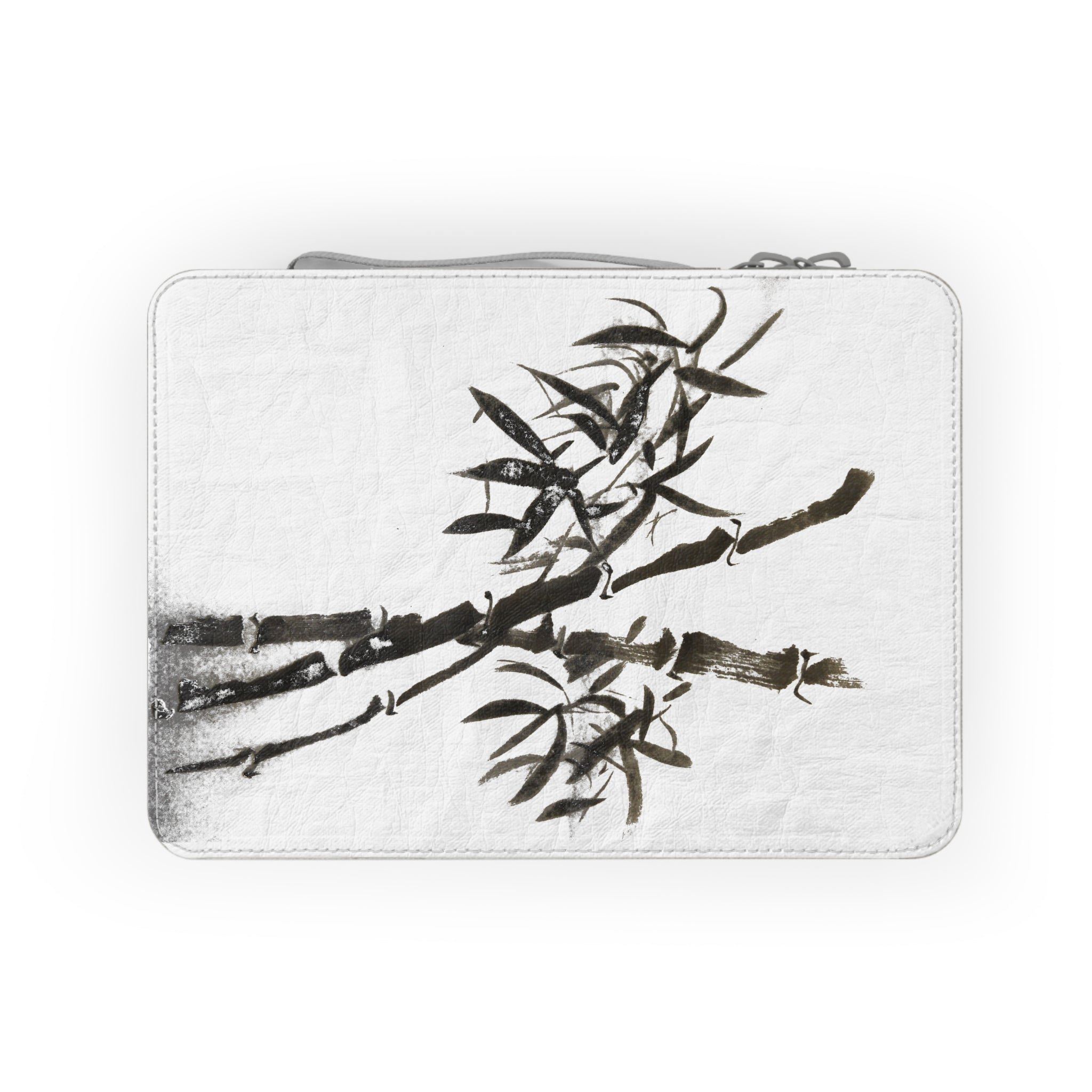 Paper Lunch Bag — Minimalist Ink Bamboo Lunch Tote