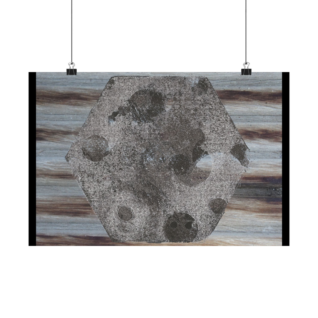 Moonstone Rustic Poster — Matte Horizontal Wall Art