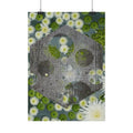 Abstracte bloemenposter — Botanische abstracte kunstprint (verticaal) 