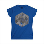 Moon Hex Tee — Vintage Lunar Graphic Women’s T-Shirt