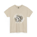 Hex Moon Graphic Tee Design Hex25 — Distressed Space Cheese Vintage Astronomy T-Shirt