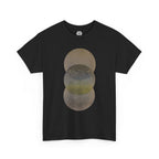 Abstract Moon Phase T‑Shirt — Minimalist Celestial Graphic Tee