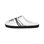 Bamboo Brushstroke Women's Indoor Slippers – Minimalist Zen House Shoes