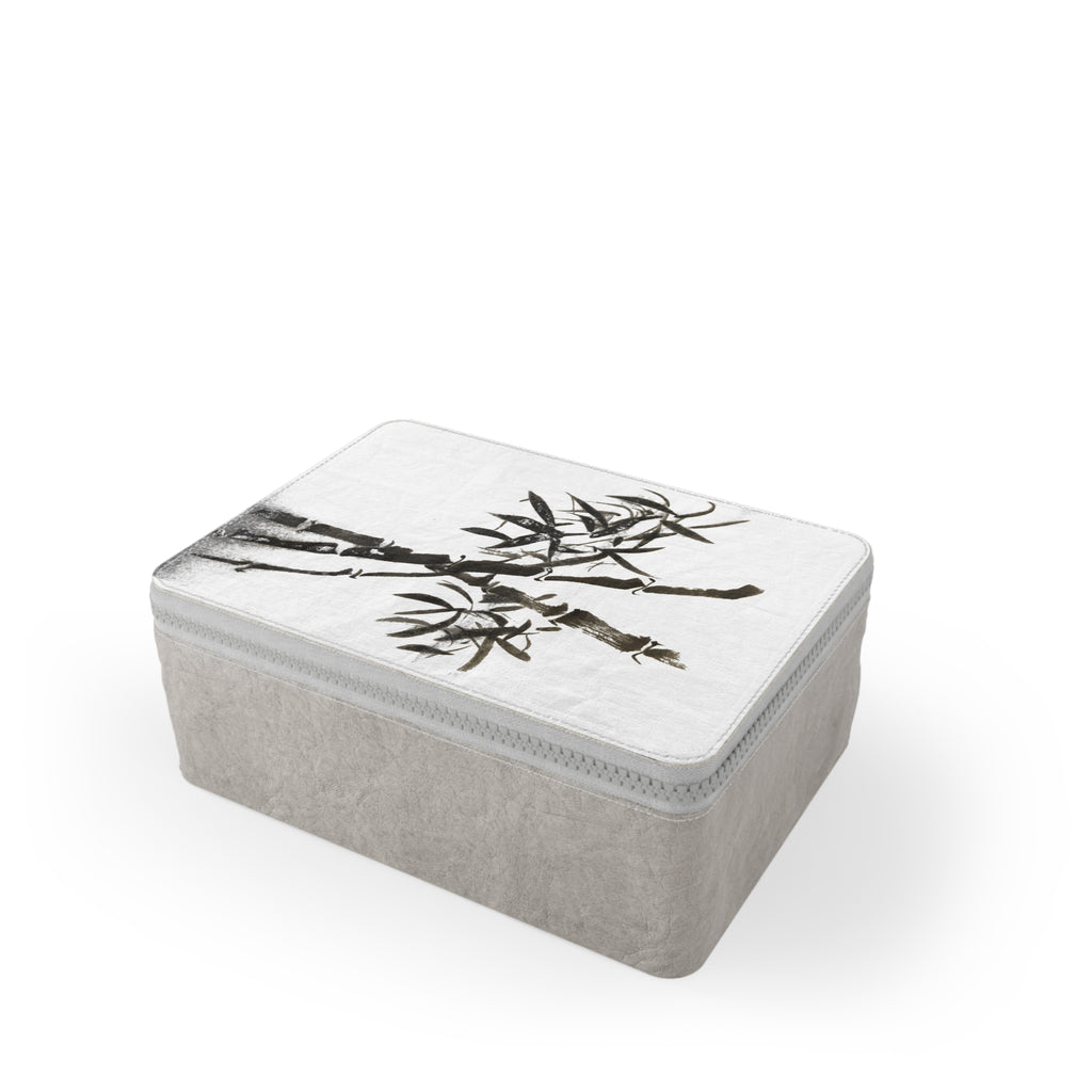 Paper Lunch Bag — Minimalist Ink Bamboo Lunch Tote