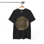 Moon Phase Circle Tee — Vintage Full Moon Graphic T‑Shirt