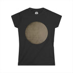 Moon Phase Graphic Tee — Vintage Full Moon Women's T-Shirt