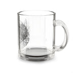 Glass Mug – Minimal Black Tree Silhouette 10oz Coffee Cup