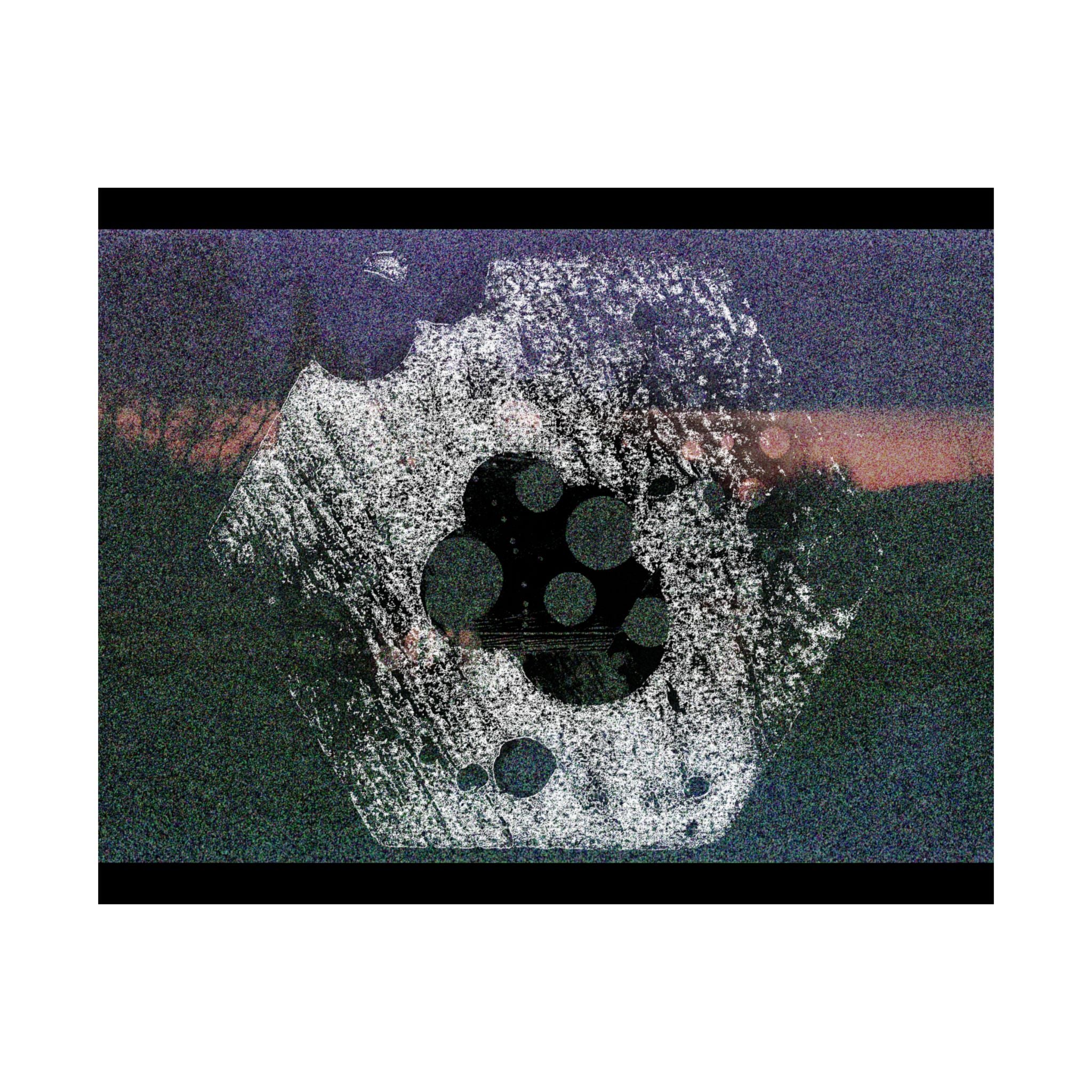 Abstract Grainy Landscape Poster — Matte Horizontal Art Print