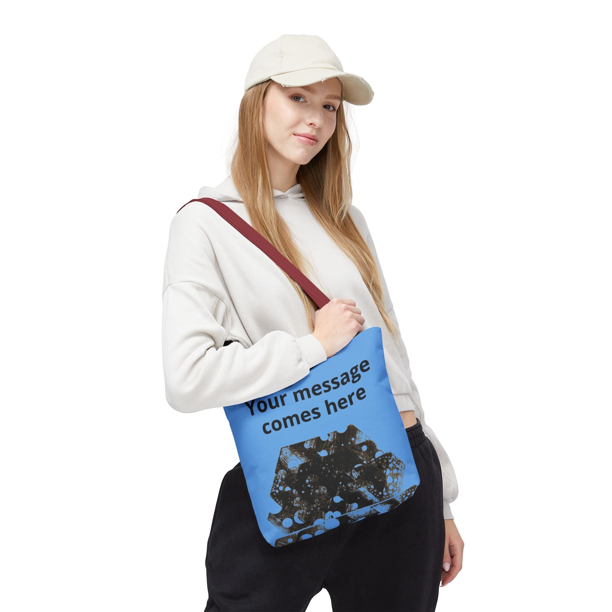 Custom 'Print It Your Way' Graphic Tote Bag — Personalized Reusable Shopper