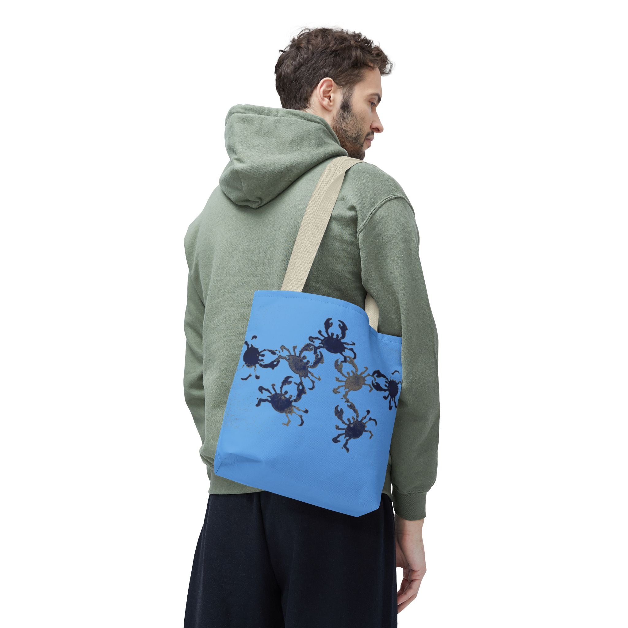 Crab & Shark Coastal Tote
