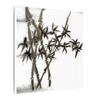 Bamboo Ink Painting Canvas