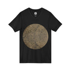 Vintage Crescent Moon V-Neck Tee