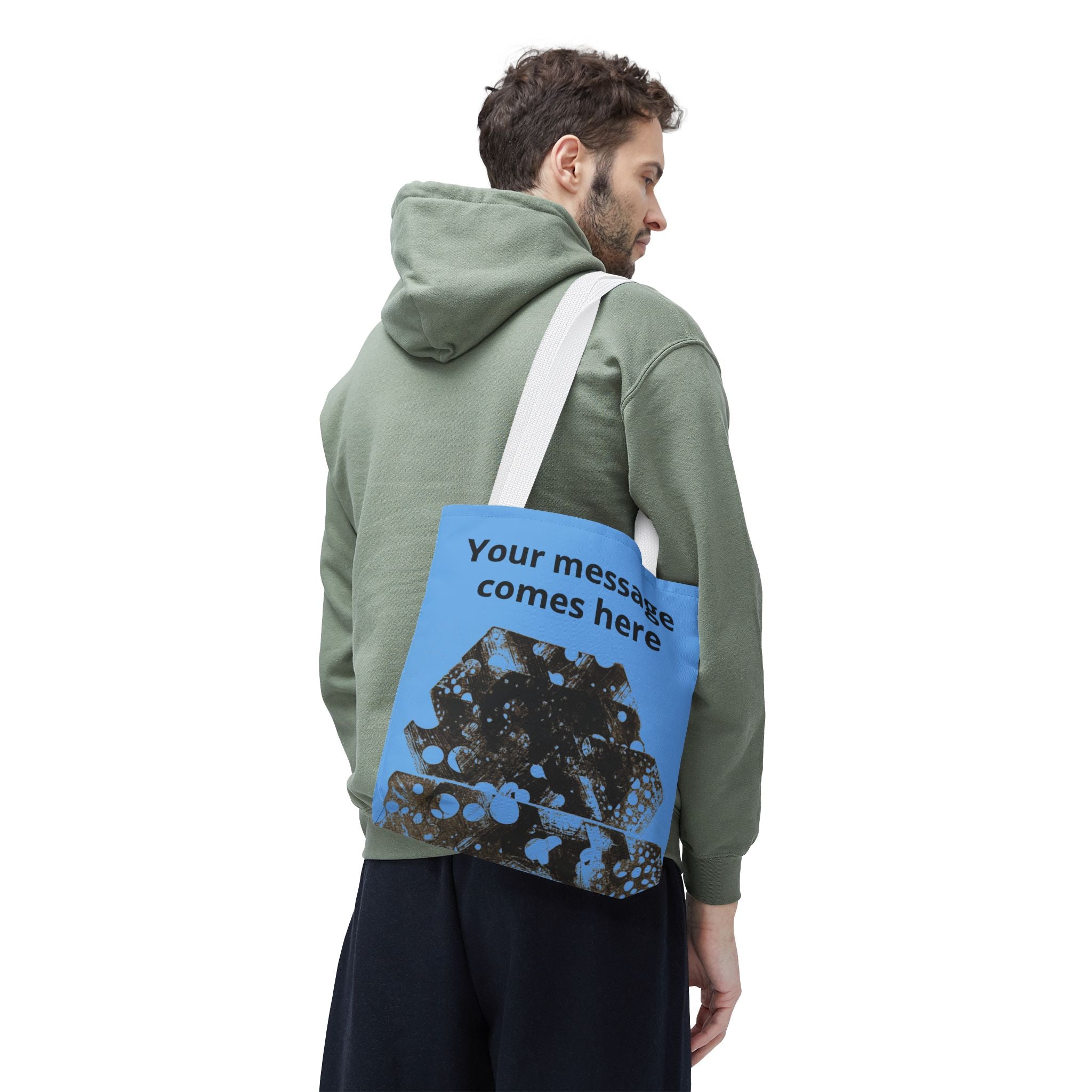 Custom 'Print It Your Way' Graphic Tote Bag — Personalized Reusable Shopper