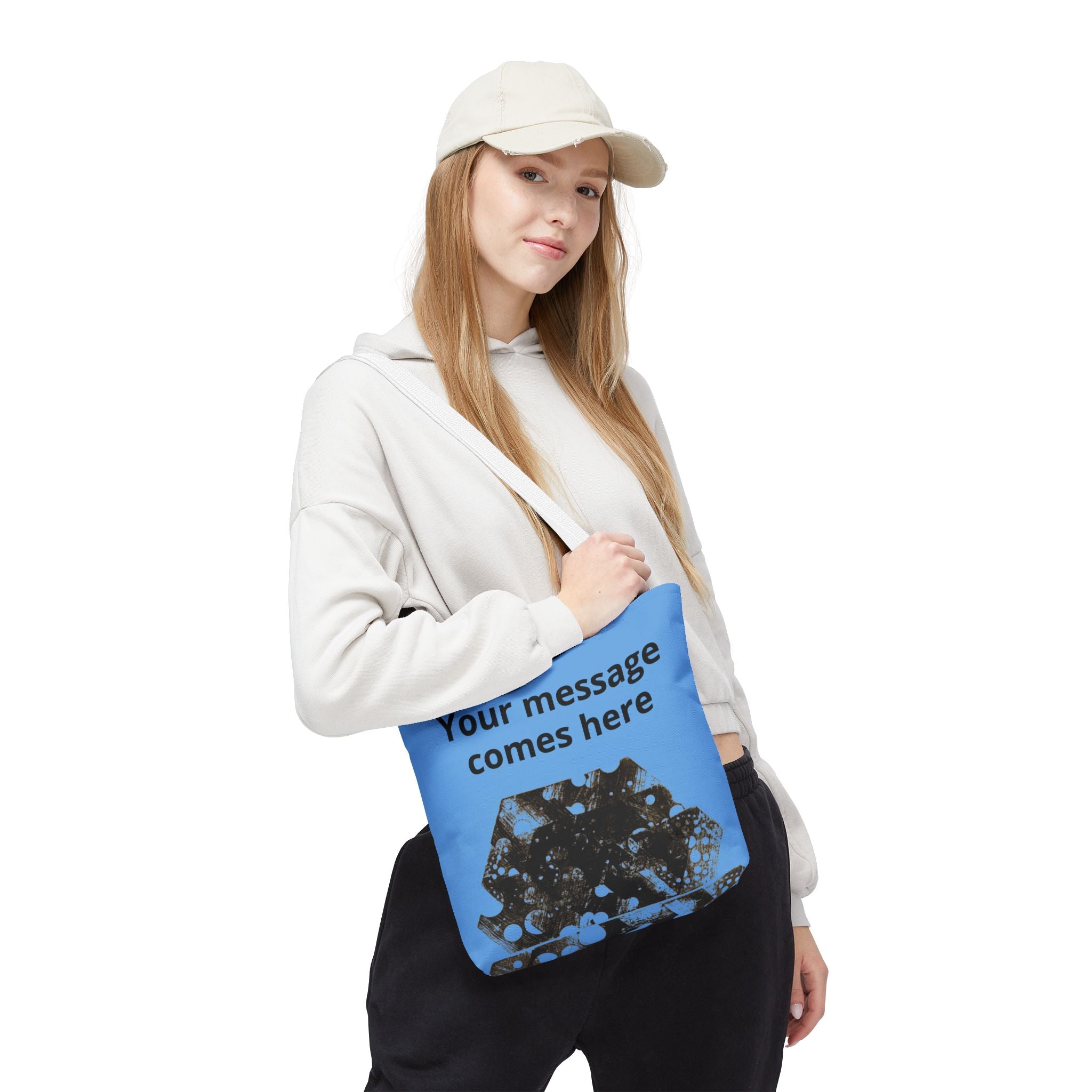 Custom 'Print It Your Way' Graphic Tote Bag — Personalized Reusable Shopper