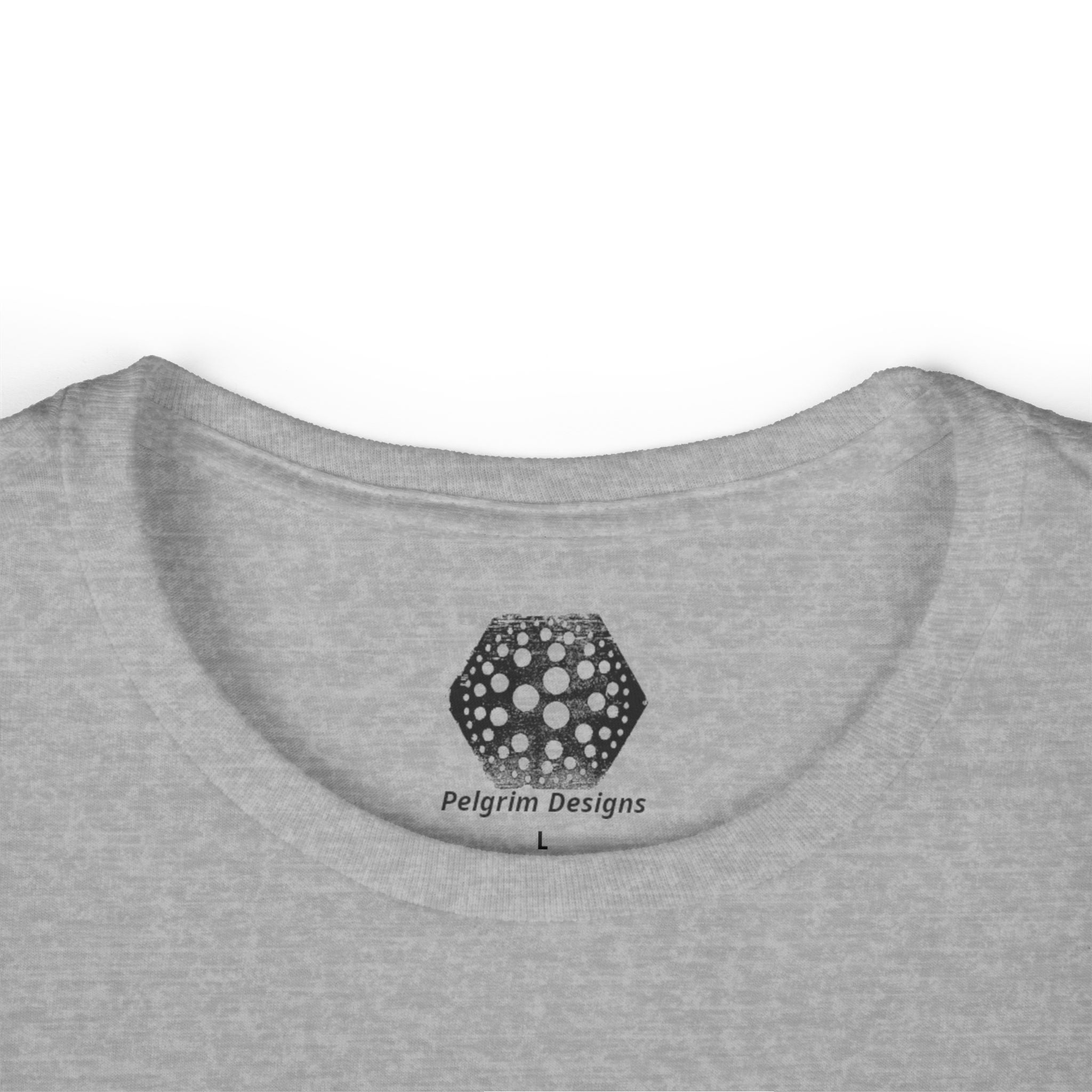 Women's Tie-Dye Square Graphic Tee — Monochrome Abstract Pattern