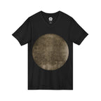 Vintage Moon Circle V-Neck Tee
