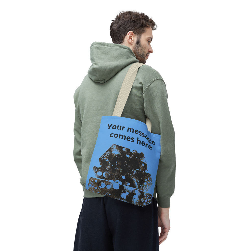 Custom 'Print It Your Way' Graphic Tote Bag — Personalized Reusable Shopper