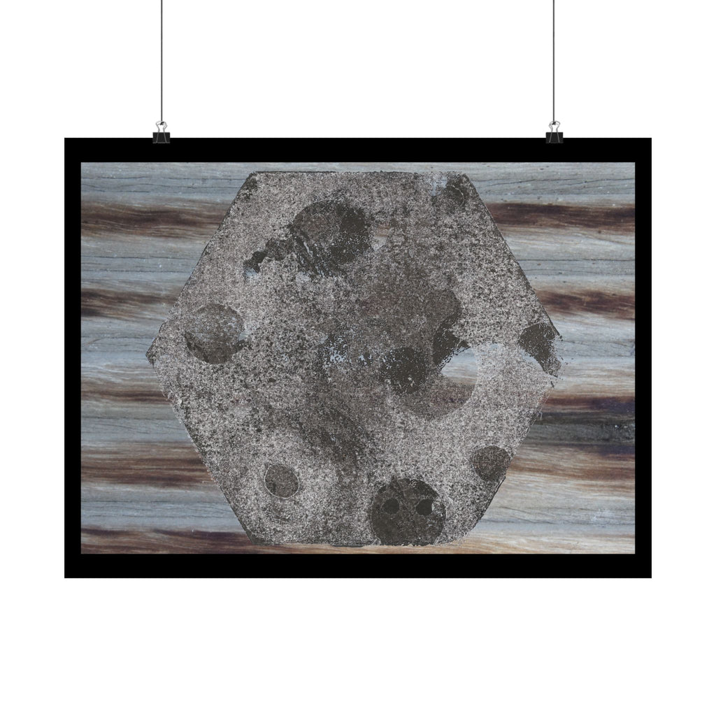 Moonstone Rustic Poster — Matte Horizontal Wall Art
