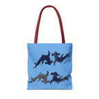 Crab & Shark Coastal Tote