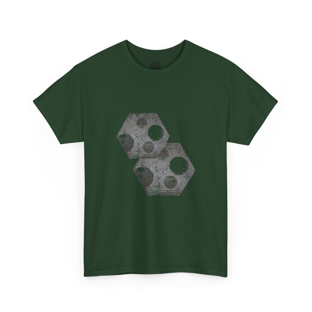 Amy To Custom Abstract Hexagon Circle Tee