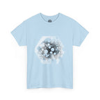 Hex Moon Graphic Tee Design Hex34 — Distressed Space Cheese Vintage Astronomy T-Shirt