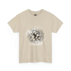 Hex Moon Graphic Tee Design Hex29 — Distressed Space Cheese Vintage Astronomy T-Shirt