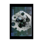 Abstract Moon Phase Poster — Matte Vertical Wall Art