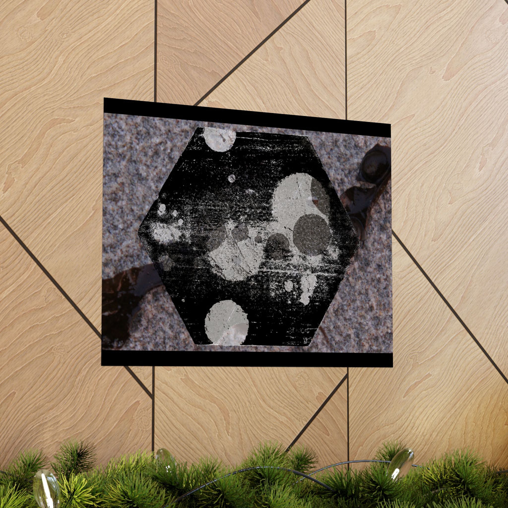 Abstract Geometric Poster — Matte Horizontal Art Print