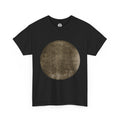 Moon Phase Circle Tee — Vintage Full Moon Graphic T‑Shirt
