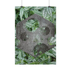 Botanische maanposter — verticale kunstprint 
