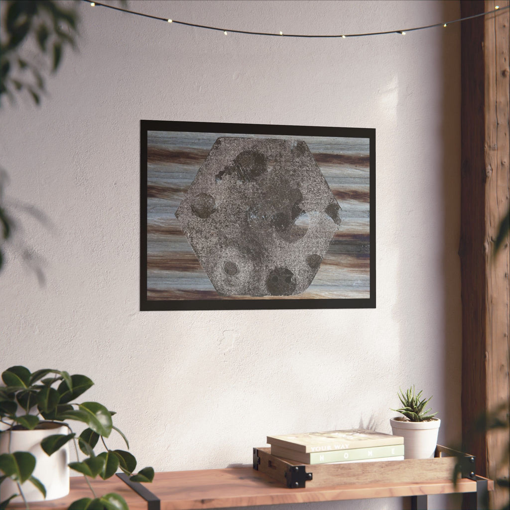 Moonstone Rustic Poster — Matte Horizontal Wall Art
