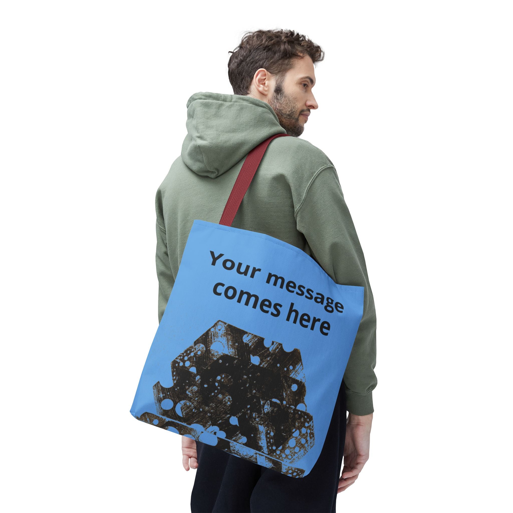 Custom 'Print It Your Way' Graphic Tote Bag — Personalized Reusable Shopper