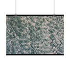 Abstracte groene tie-dye poster 