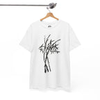Bamboo Silhouette Tee - Minimal Zen Bamboo Graphic T-Shirt