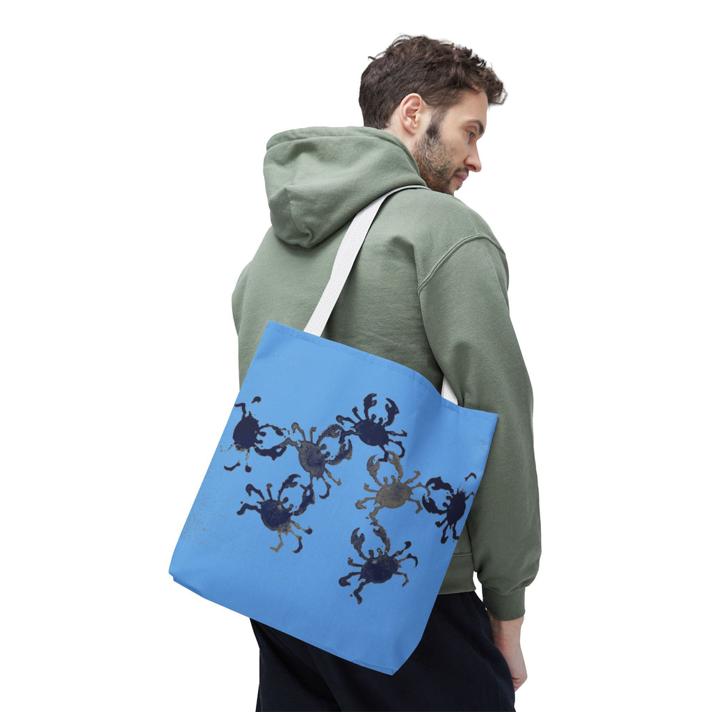 Crab & Shark Coastal Tote