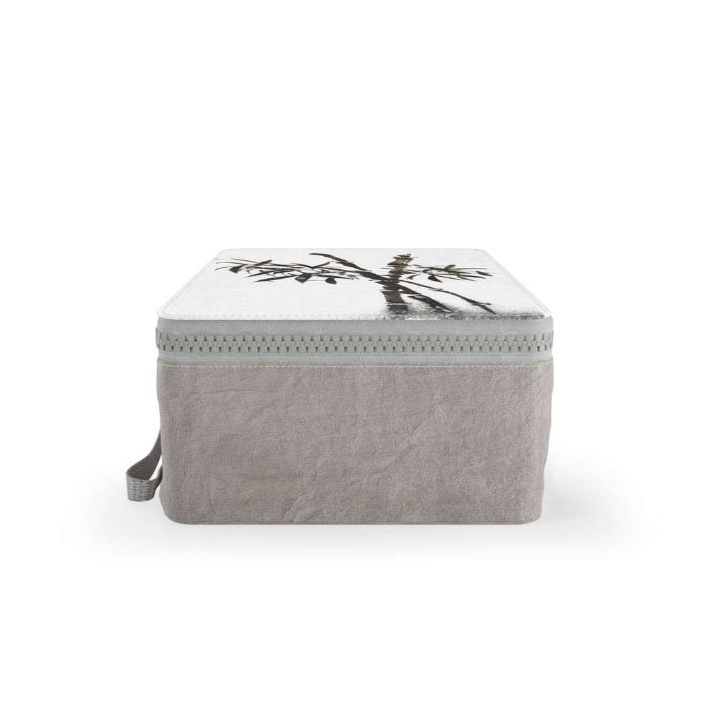 Paper Lunch Bag — Minimalist Ink Bamboo Lunch Tote