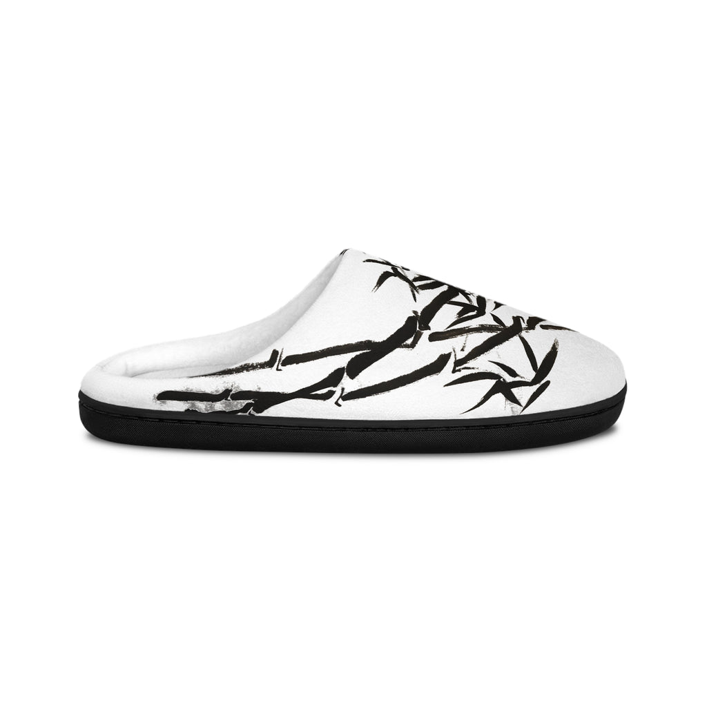 Bamboo Brushstroke Women's Indoor Slippers