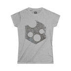 Women's Tee — Distressed Cheese Icon Graphic Shirt