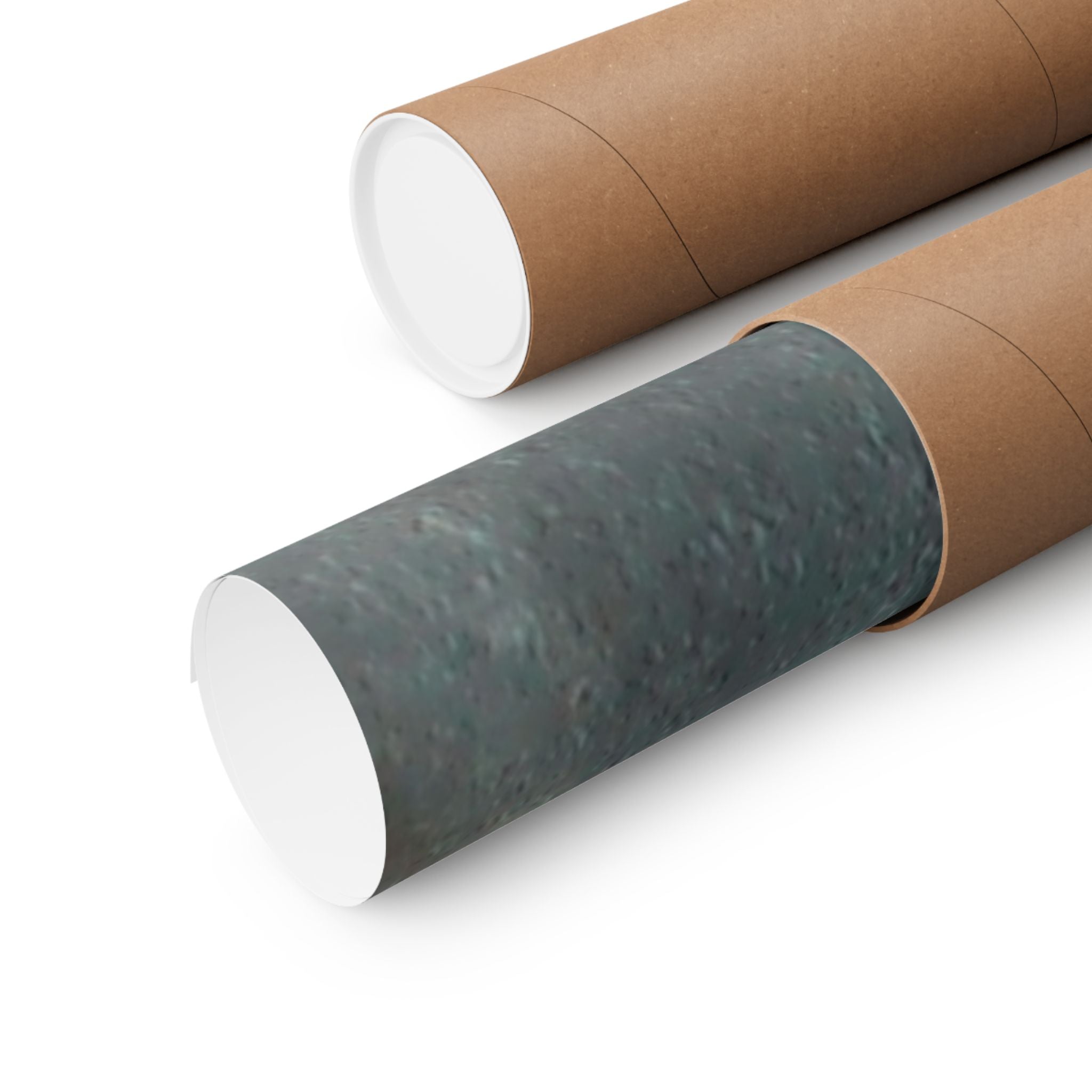 Abstracte poster met geologische textuur — Matte horizontale kunstprint 