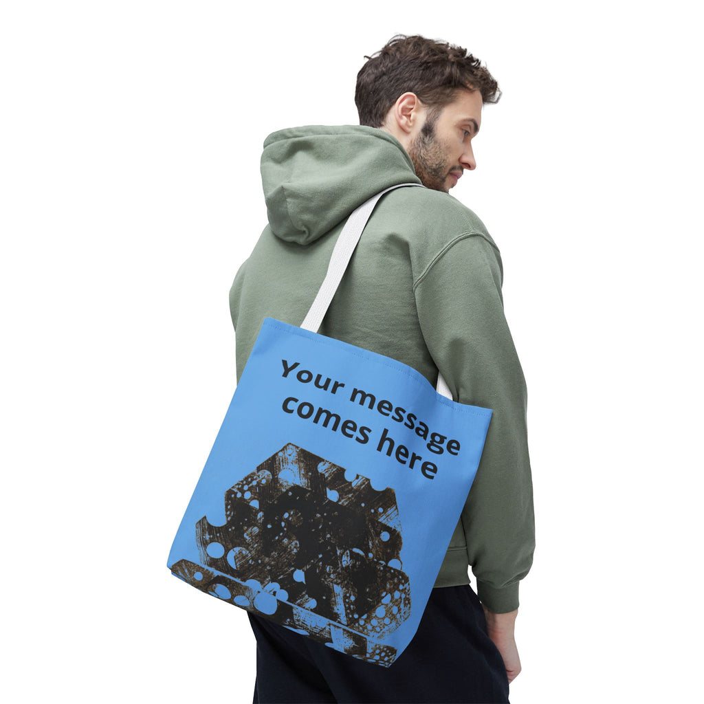 Custom 'Print It Your Way' Graphic Tote Bag — Personalized Reusable Shopper