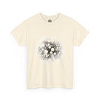 Hex Moon Graphic Tee Design Hex34 — Distressed Space Cheese Vintage Astronomy T-Shirt