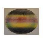 Abstract Rainbow Orb Matte Poster — Minimalist Horizontal Wall Art