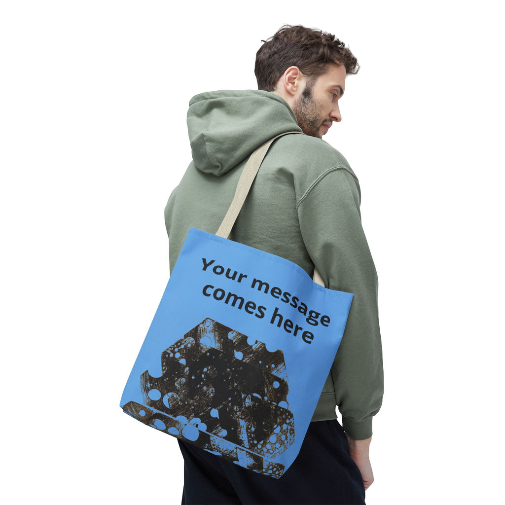 Custom 'Print It Your Way' Graphic Tote Bag — Personalized Reusable Shopper