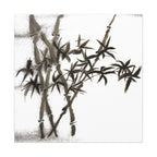 Bamboo Ink Painting Canvas