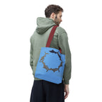 Shark Circle Tote Bag – Ocean Wildlife Canvas Tote
