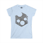 Women's Tee — Distressed Cheese Icon Graphic Shirt