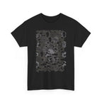 Hex Moon Graphic Tee — Distressed Space Cheese Vintage Astronomy T-Shirt