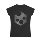 Women's Tee — Distressed Cheese Icon Graphic Shirt