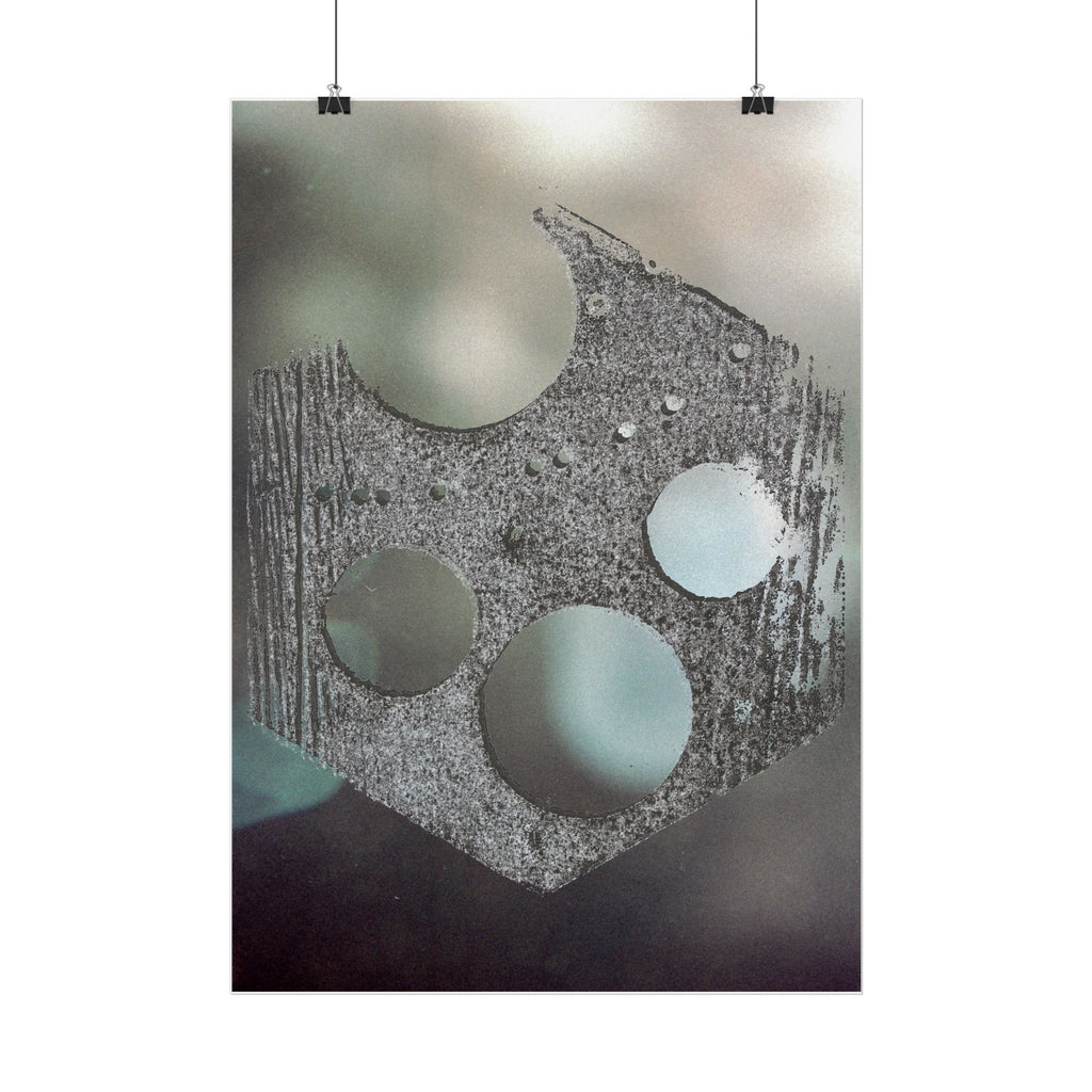 Abstract Geometric Shield Poster | Vertical Poster